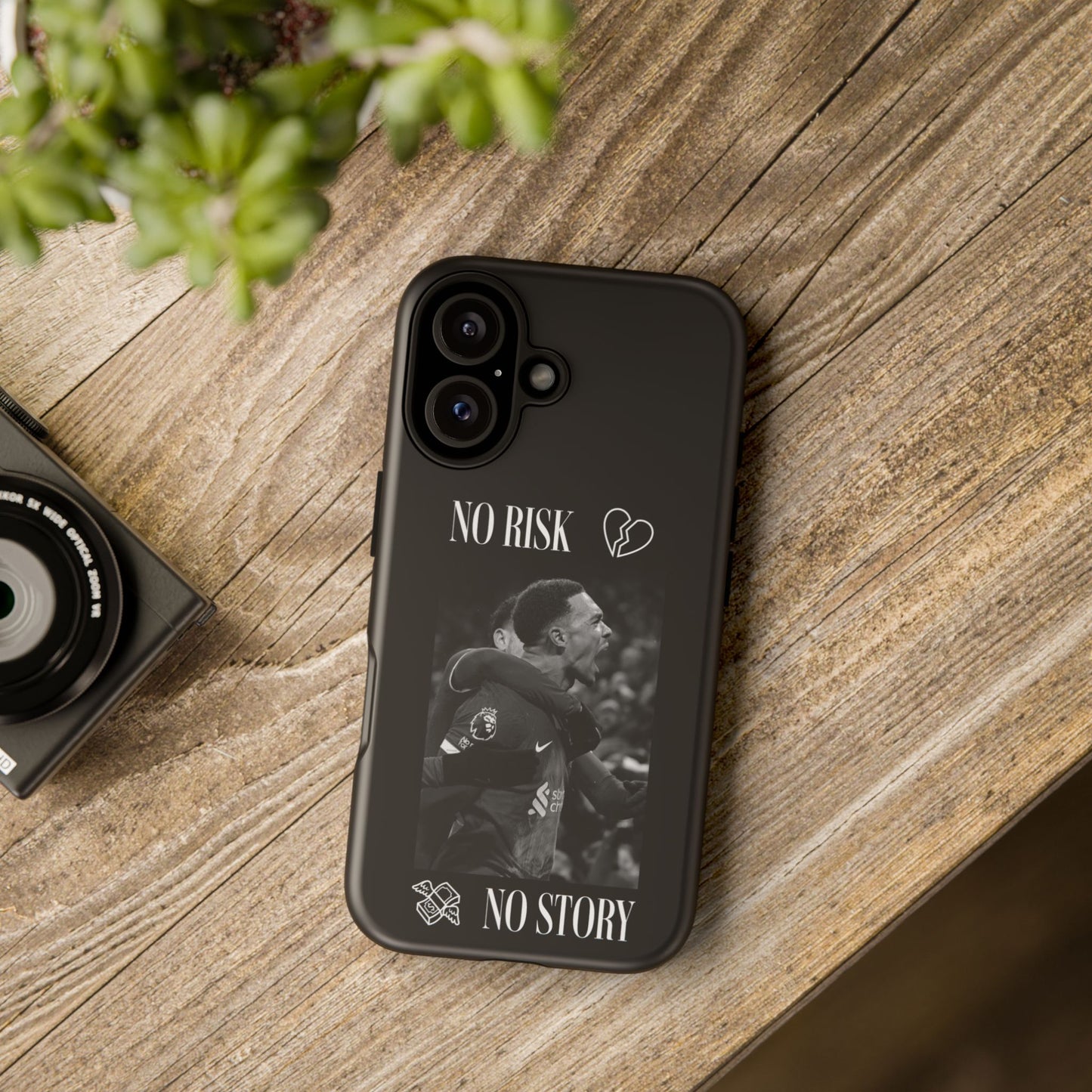 The 'No Risk, No Story' Phone Case