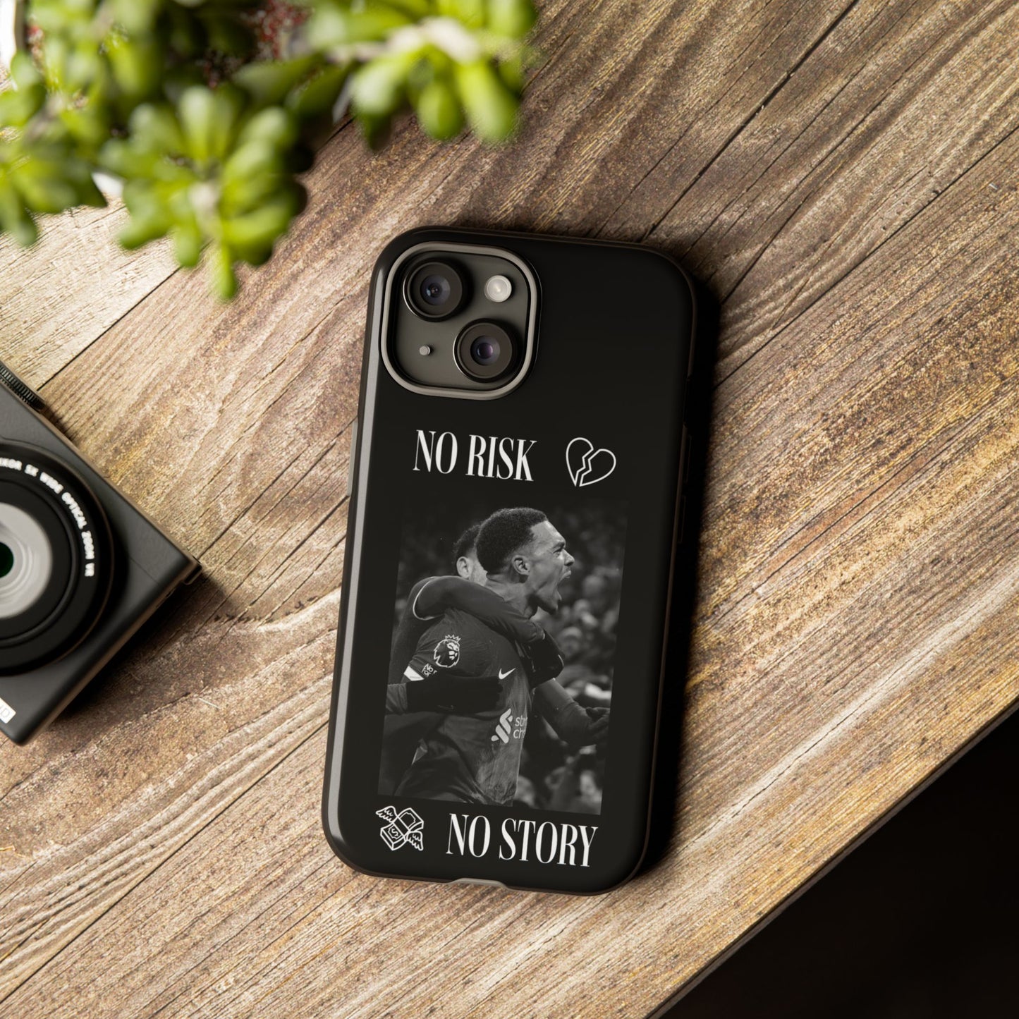 The 'No Risk, No Story' Phone Case