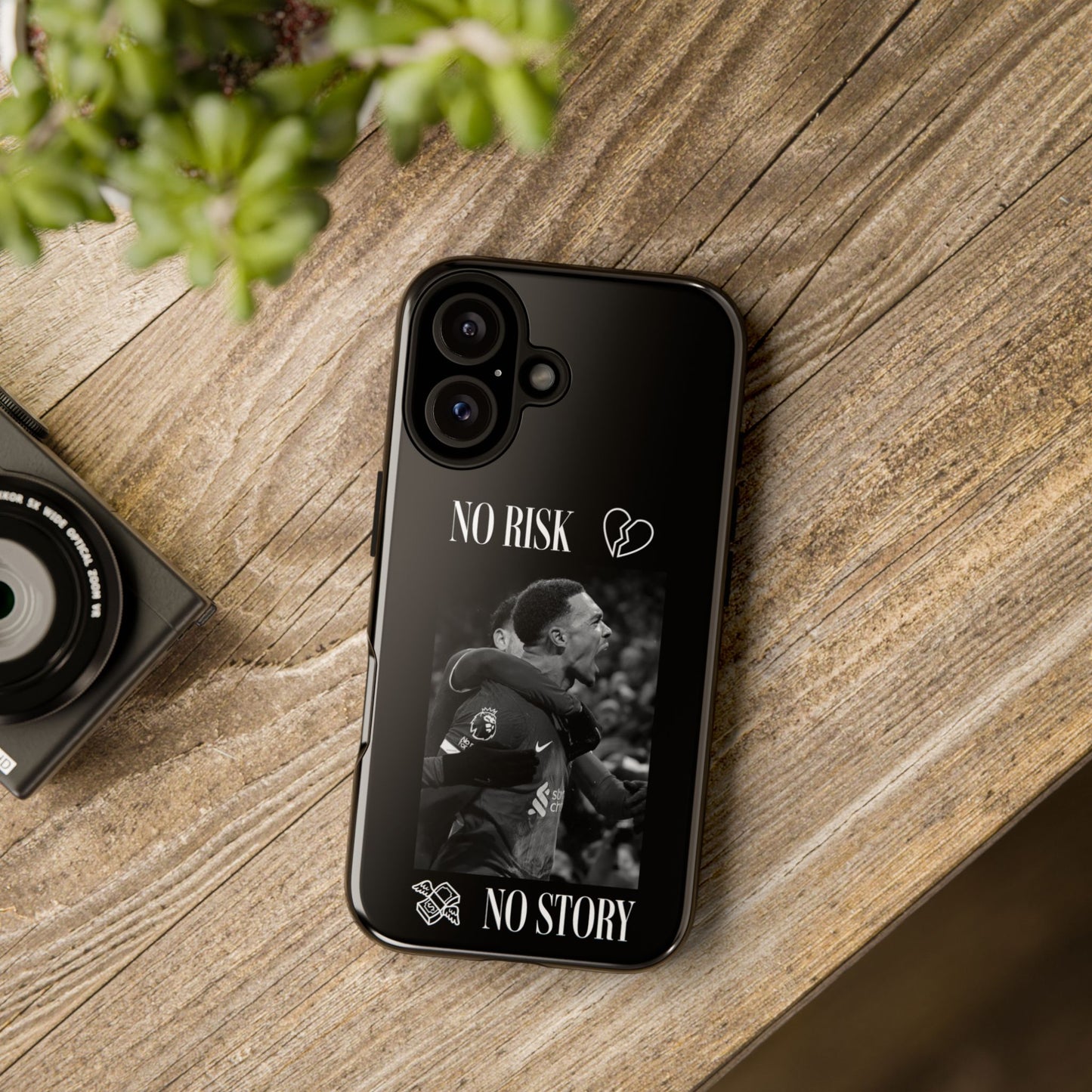 The 'No Risk, No Story' Phone Case