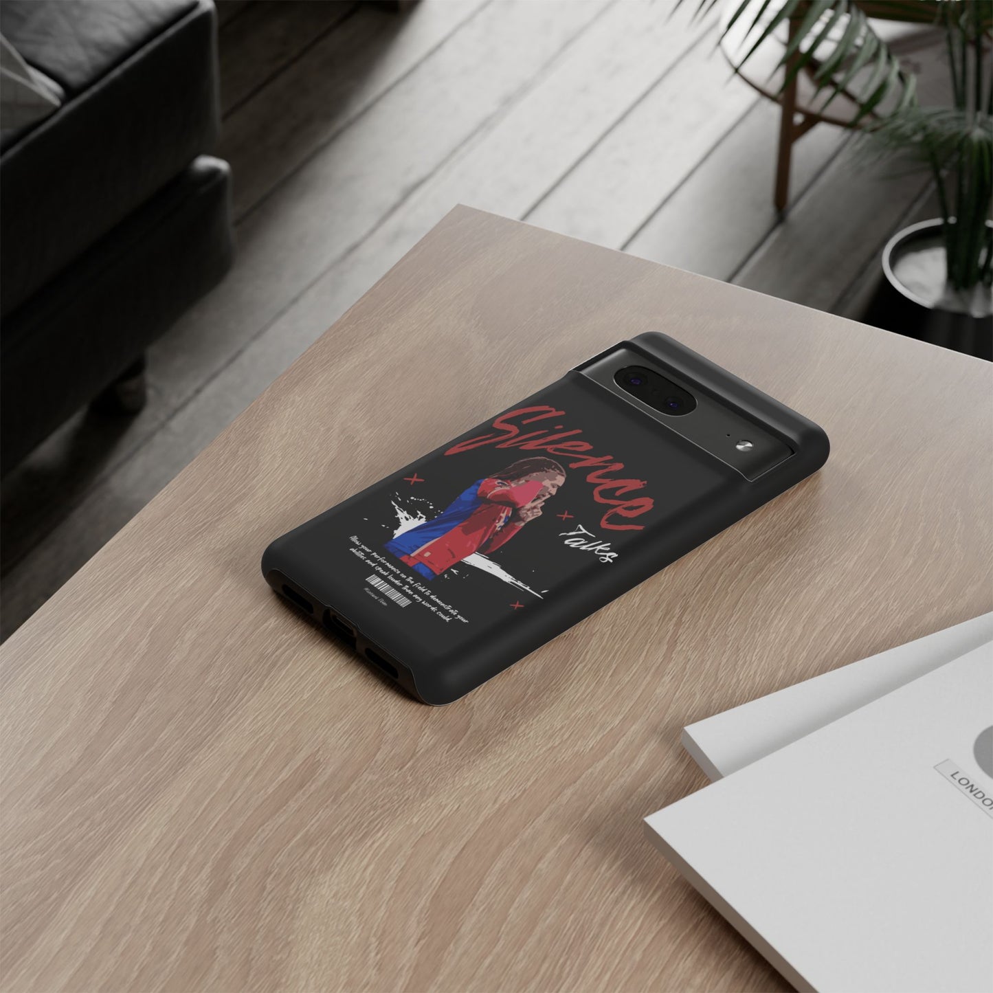 The 'Silence Talks' Phone Case