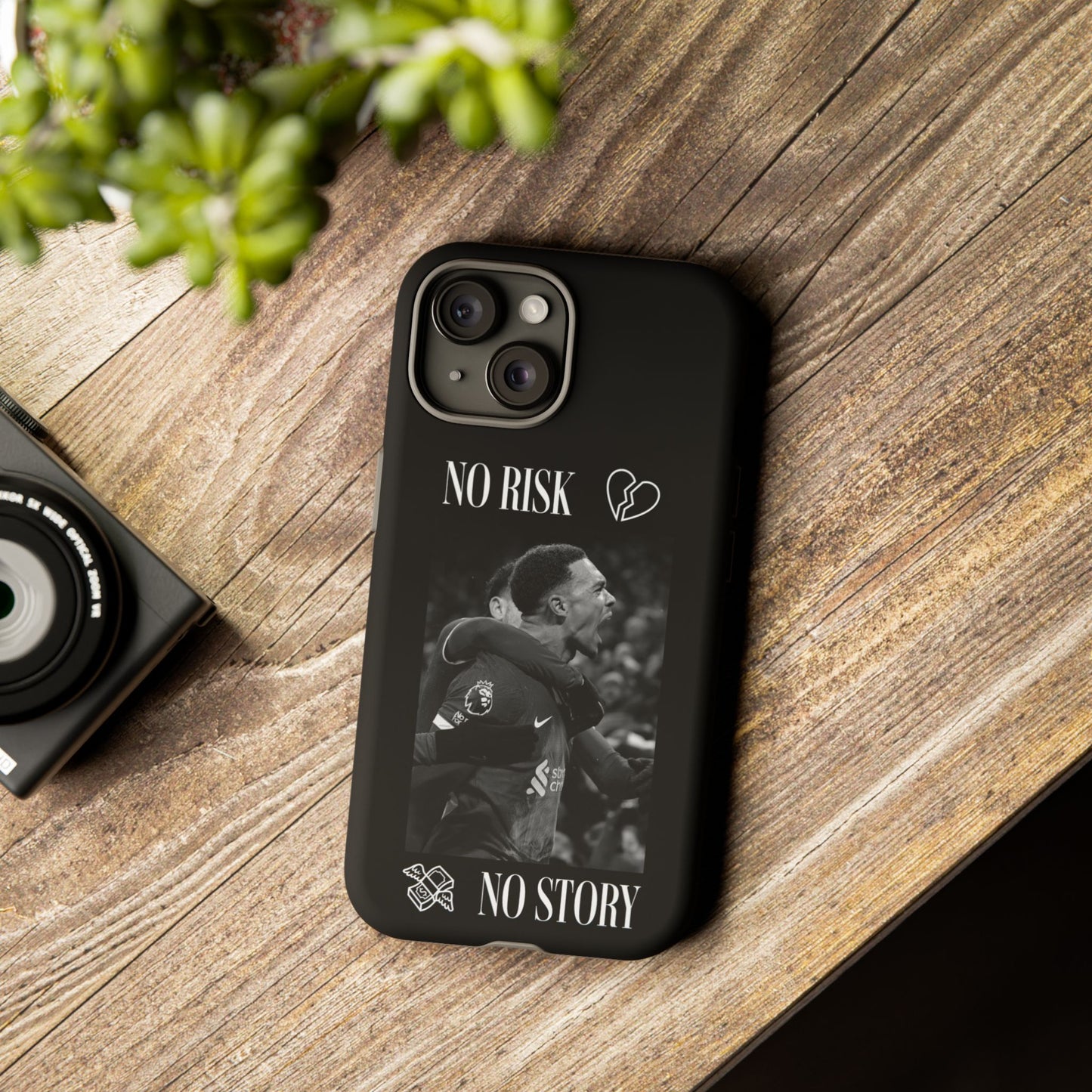 The 'No Risk, No Story' Phone Case