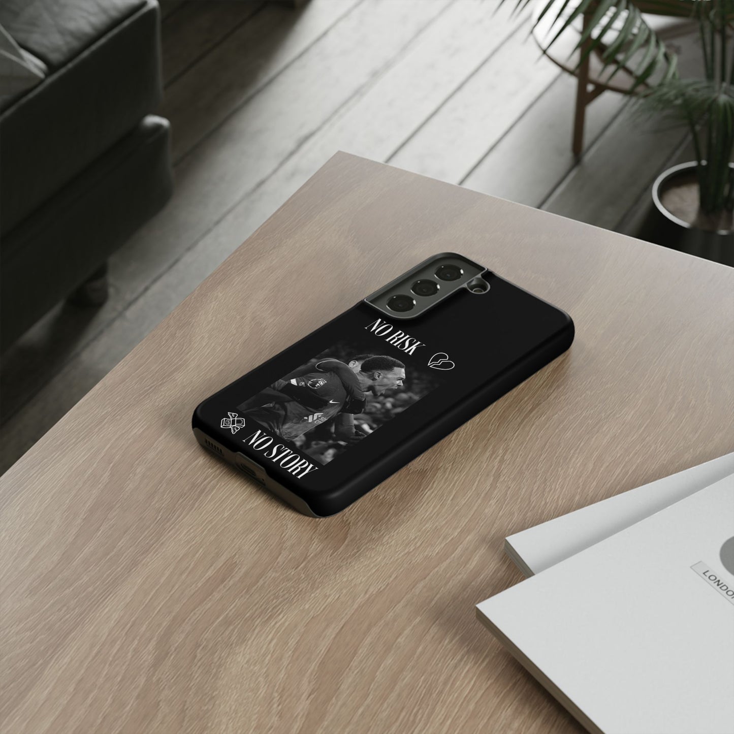 The 'No Risk, No Story' Phone Case