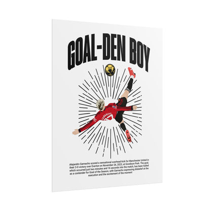 'Goal-Den Boy' Poster