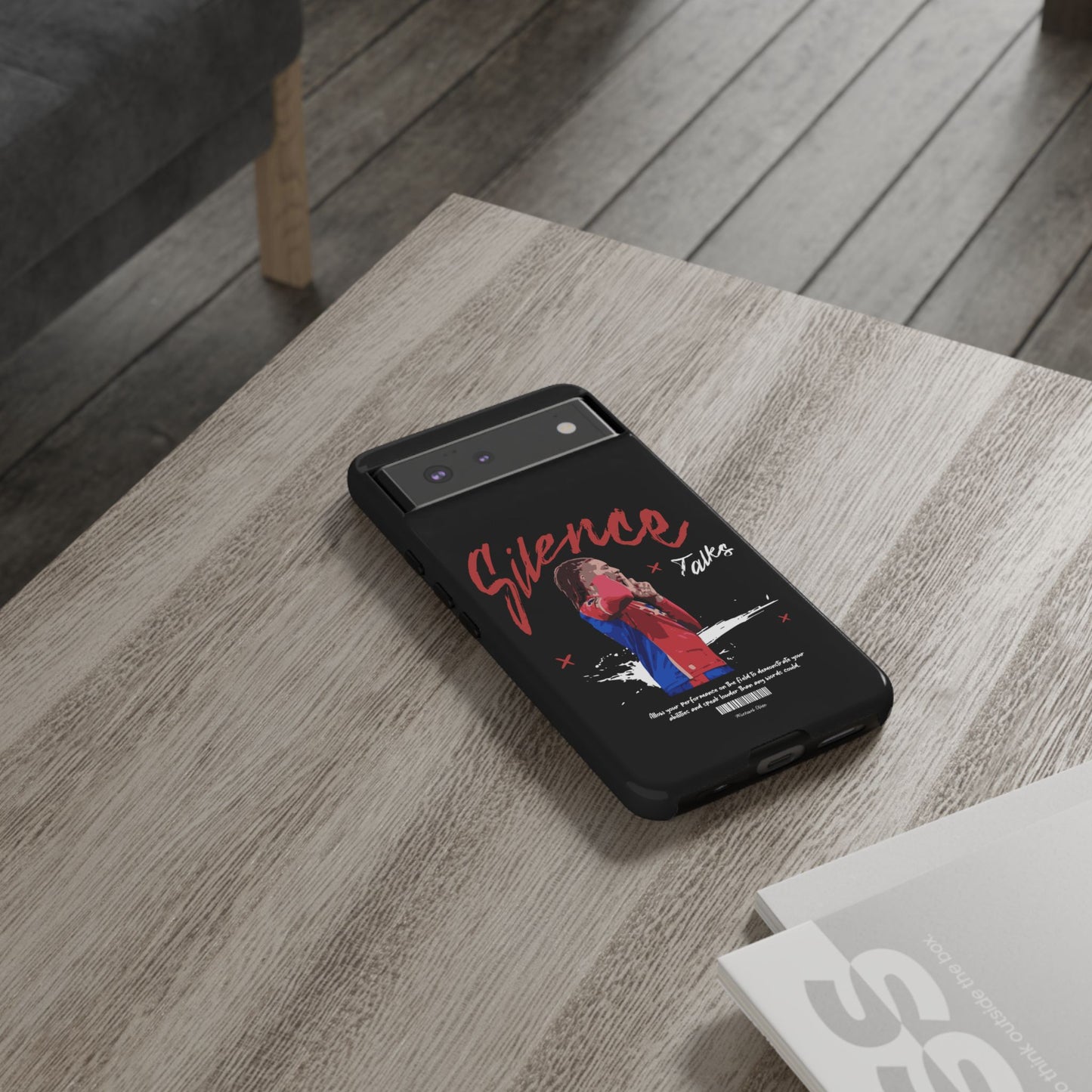 The 'Silence Talks' Phone Case