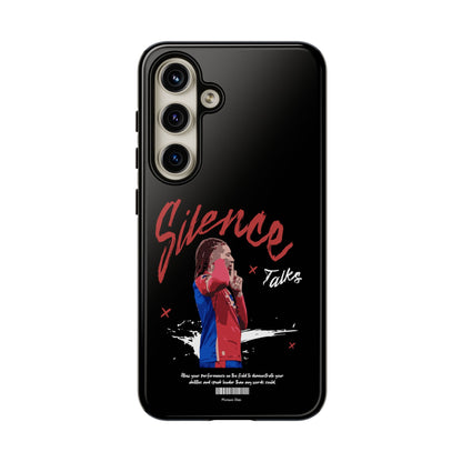 The 'Silence Talks' Phone Case