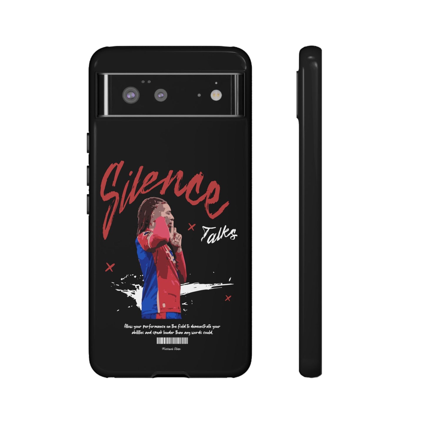 The 'Silence Talks' Phone Case