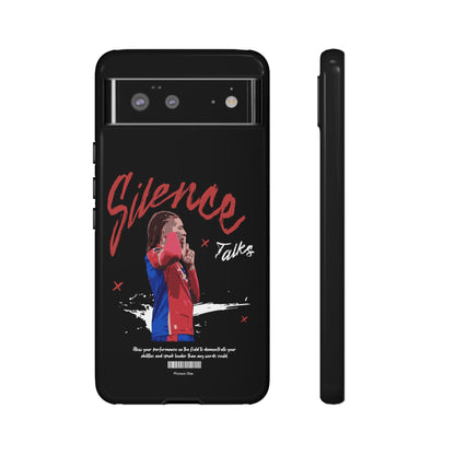 The 'Silence Talks' Phone Case