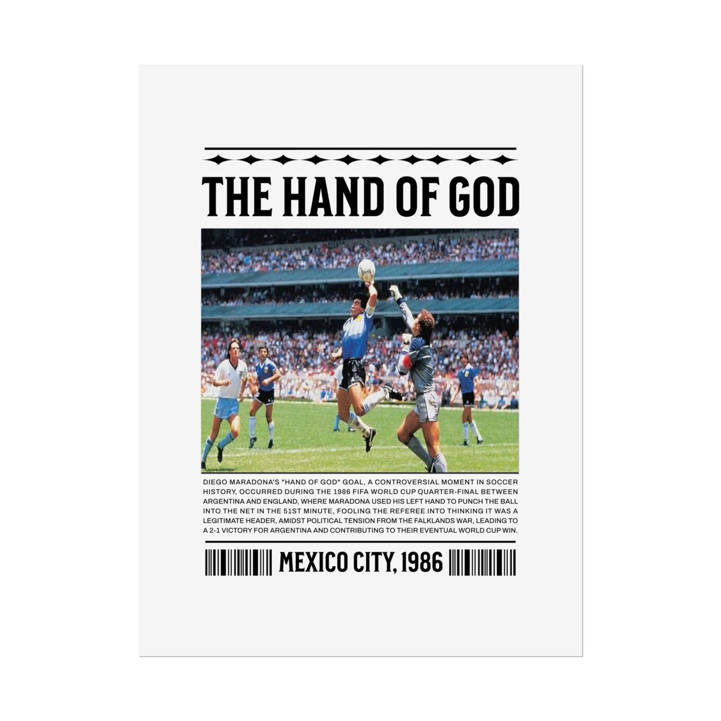 'Hand Of God' Poster