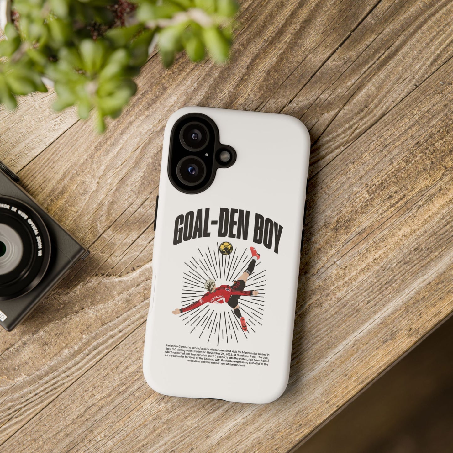 The 'Goal-Den Boy' Phone Case