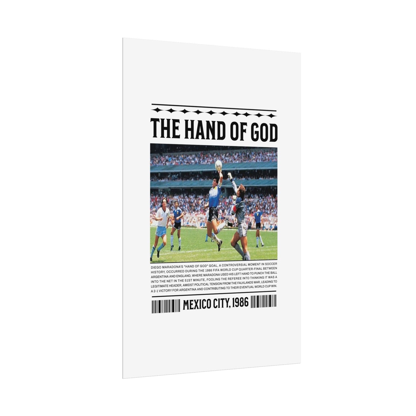 'Hand Of God' Poster