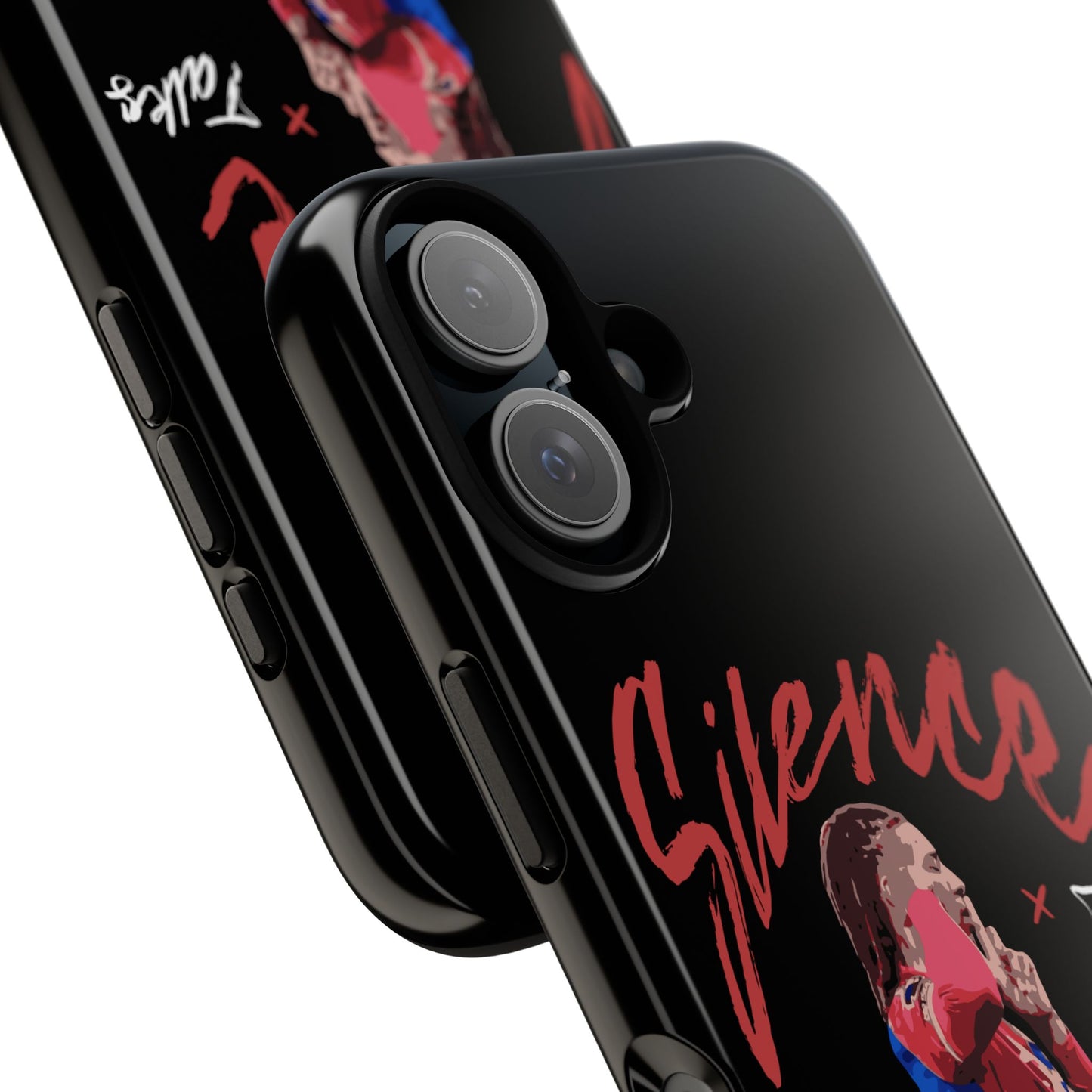 The 'Silence Talks' Phone Case