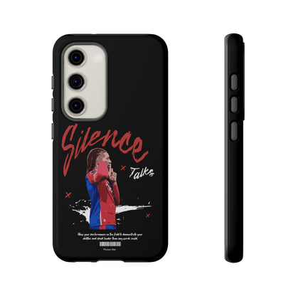 The 'Silence Talks' Phone Case