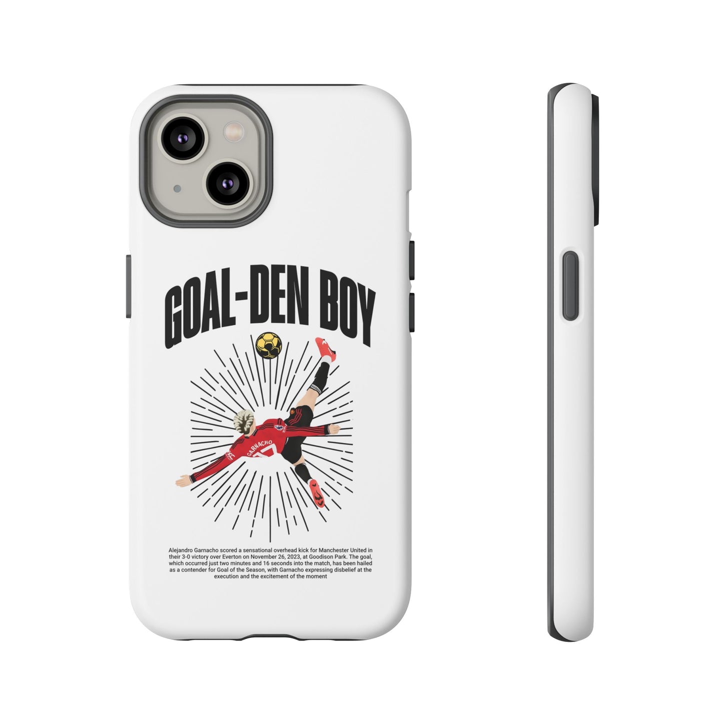 The 'Goal-Den Boy' Phone Case