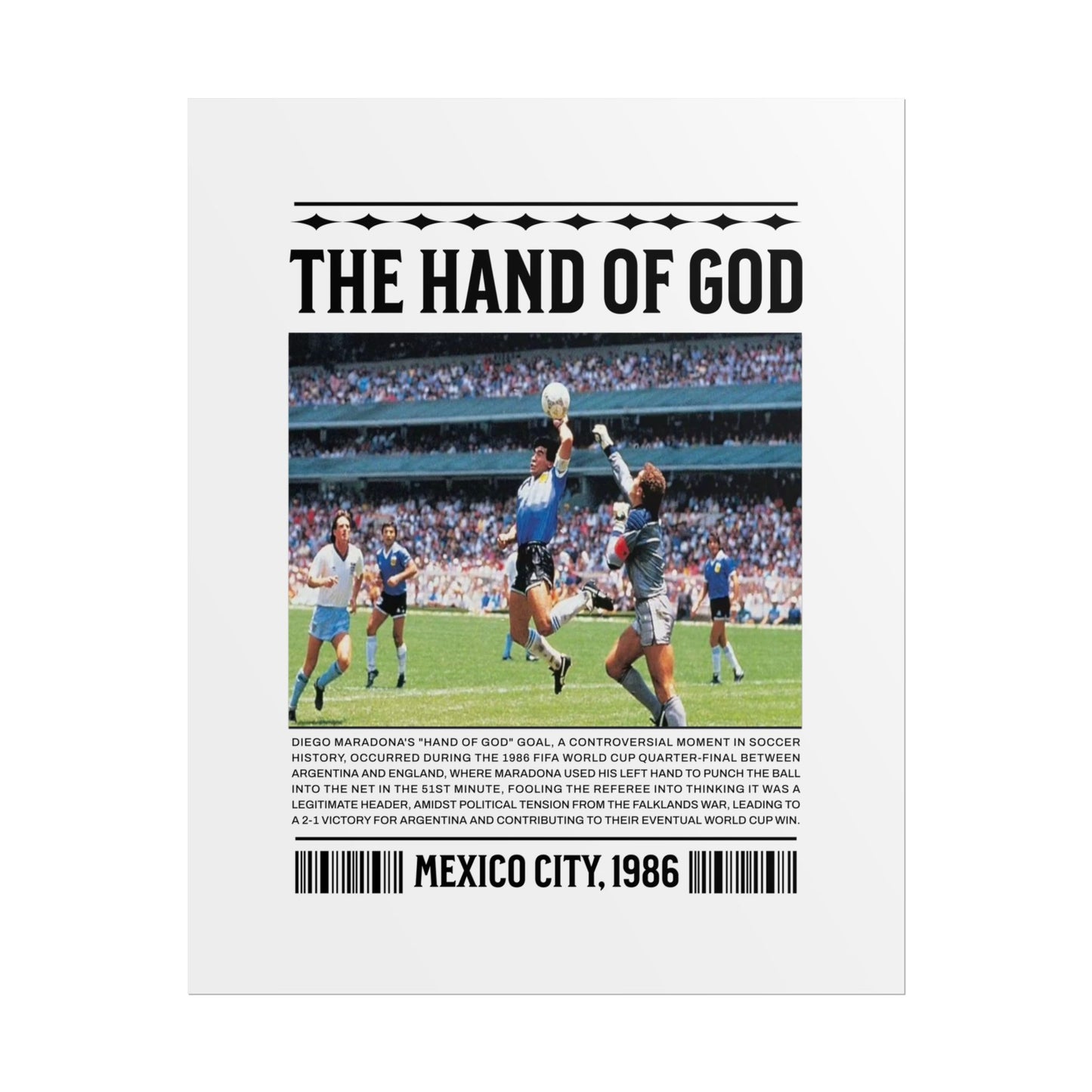 'Hand Of God' Poster