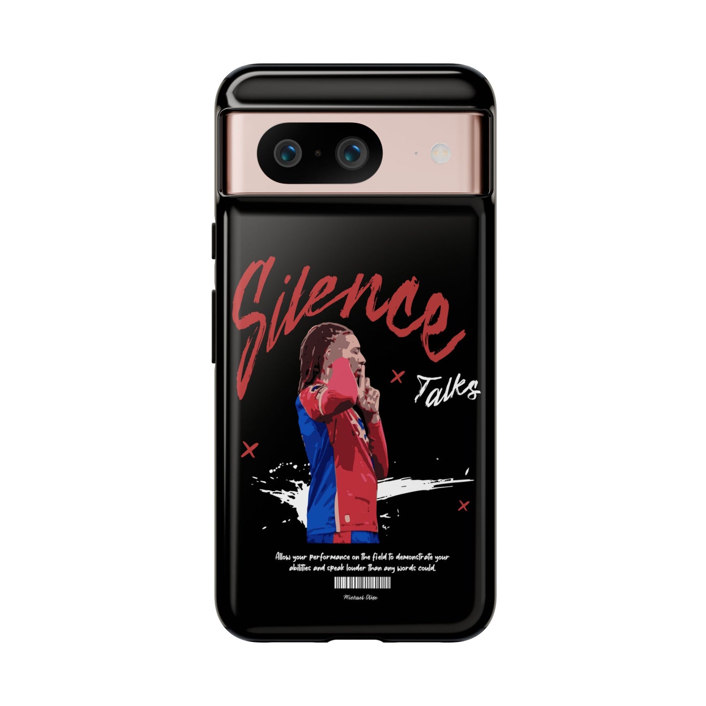 The 'Silence Talks' Phone Case