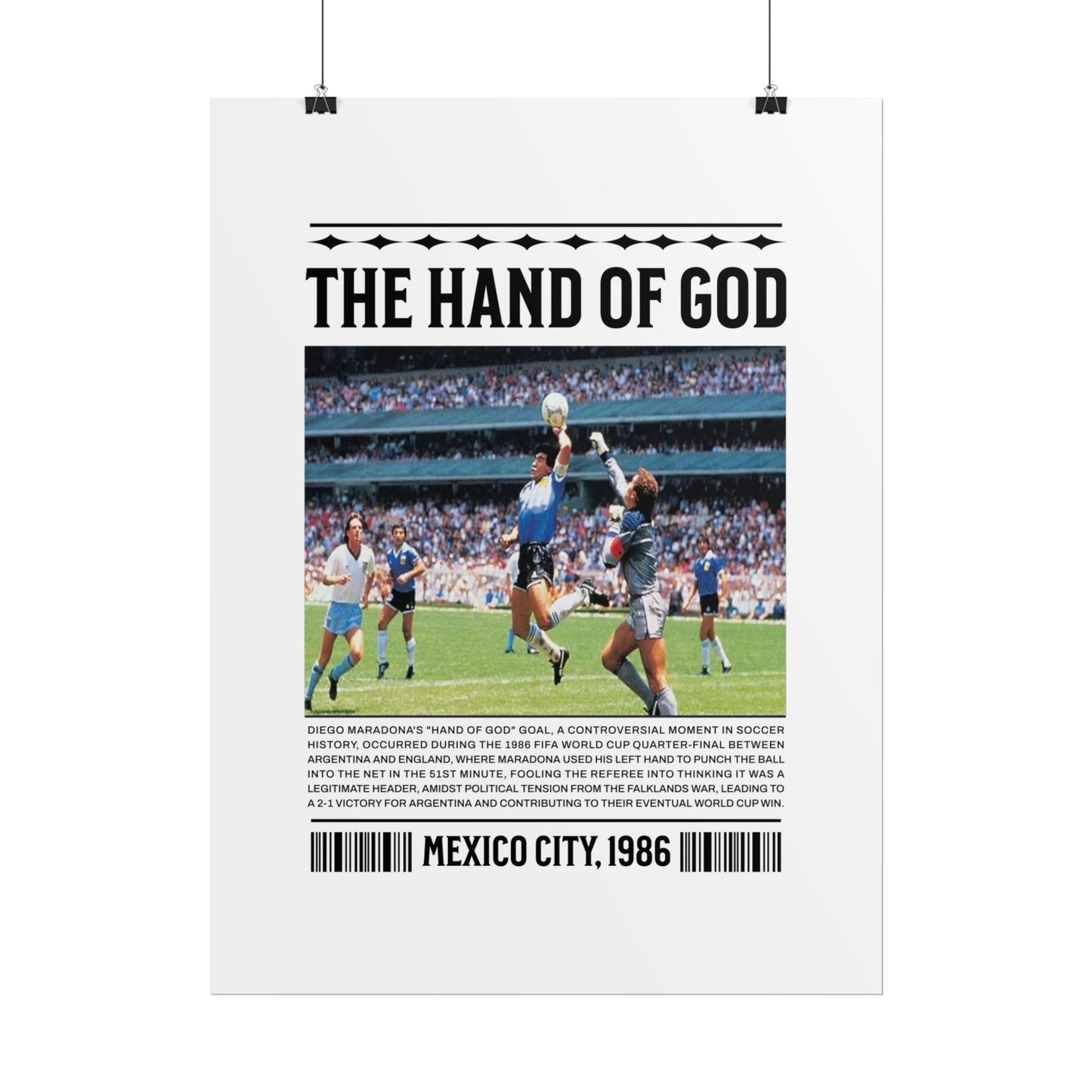 'Hand Of God' Poster