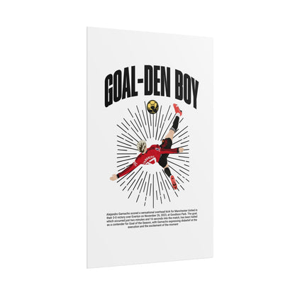 'Goal-Den Boy' Poster