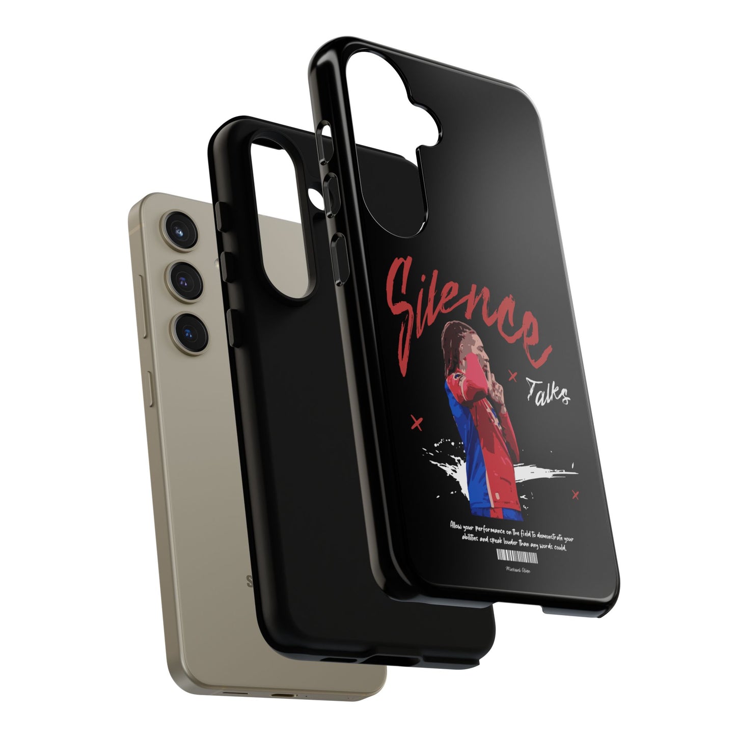 The 'Silence Talks' Phone Case