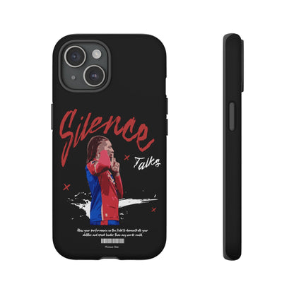 The 'Silence Talks' Phone Case