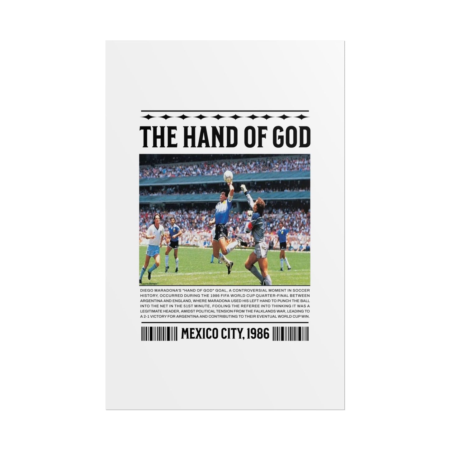 'Hand Of God' Poster