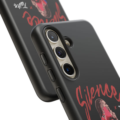 The 'Silence Talks' Phone Case