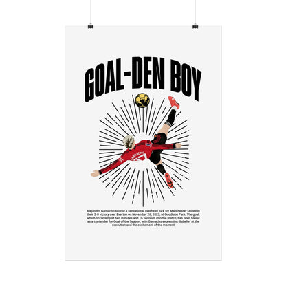 'Goal-Den Boy' Poster