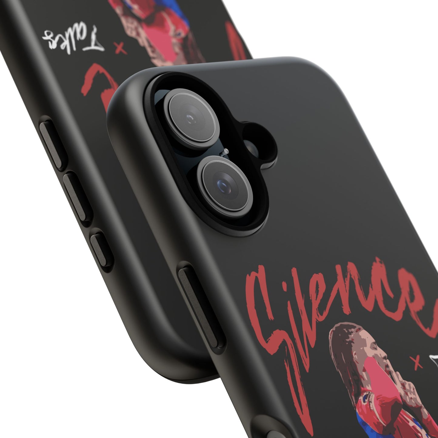 The 'Silence Talks' Phone Case