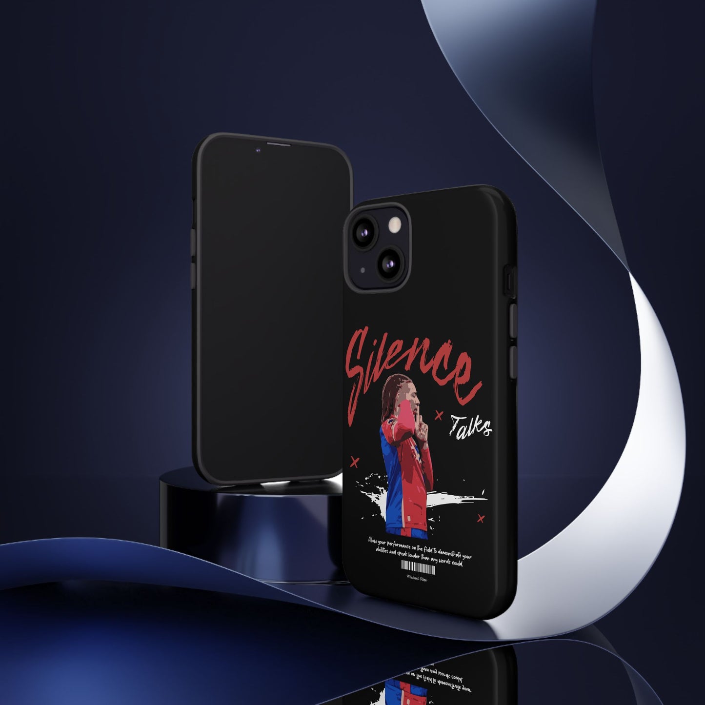 The 'Silence Talks' Phone Case