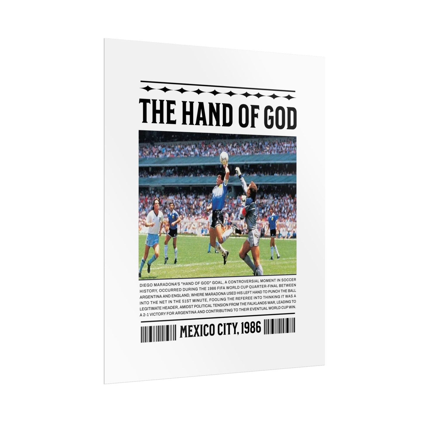 'Hand Of God' Poster
