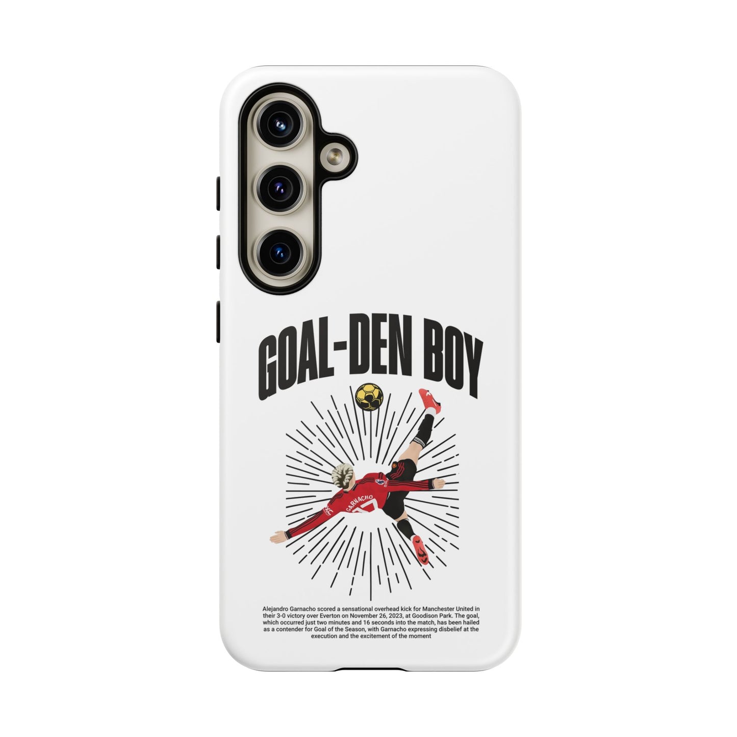 The 'Goal-Den Boy' Phone Case