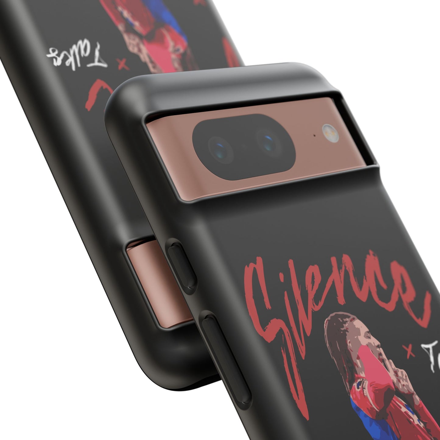 The 'Silence Talks' Phone Case