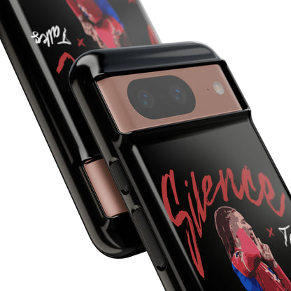 The 'Silence Talks' Phone Case