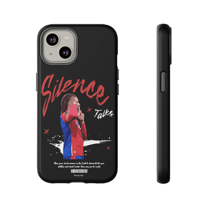 The 'Silence Talks' Phone Case