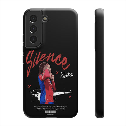 The 'Silence Talks' Phone Case