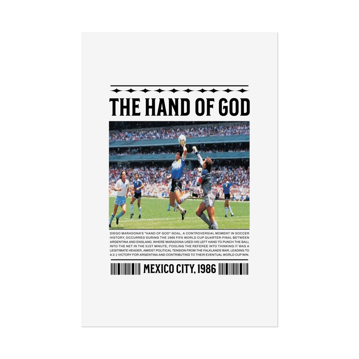 'Hand Of God' Poster