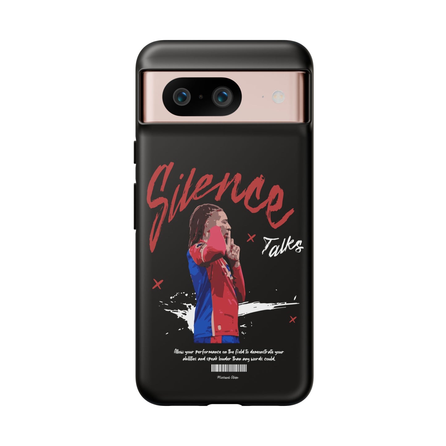 The 'Silence Talks' Phone Case