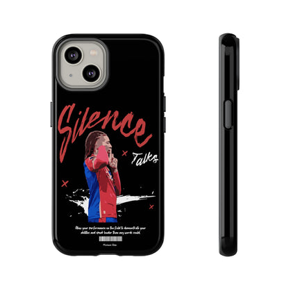 The 'Silence Talks' Phone Case