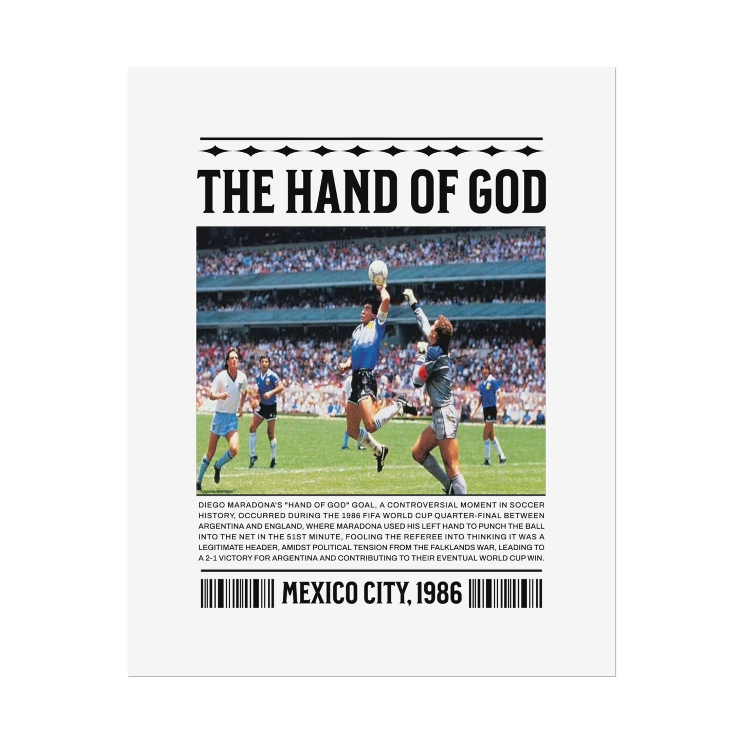 'Hand Of God' Poster