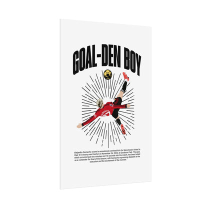 'Goal-Den Boy' Poster