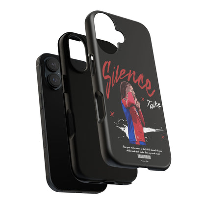 The 'Silence Talks' Phone Case