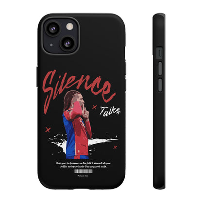 The 'Silence Talks' Phone Case