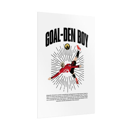 'Goal-Den Boy' Poster