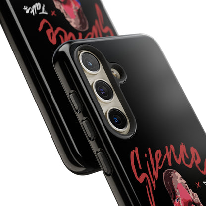 The 'Silence Talks' Phone Case