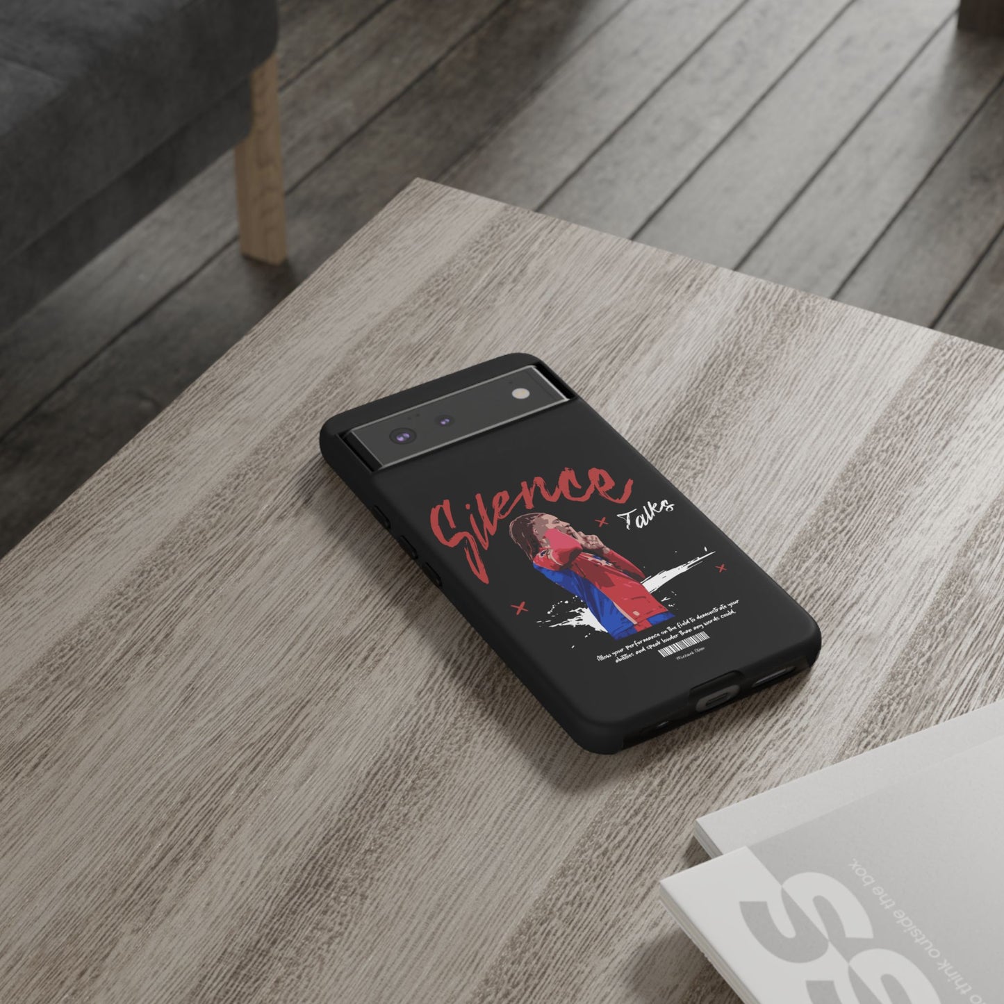 The 'Silence Talks' Phone Case