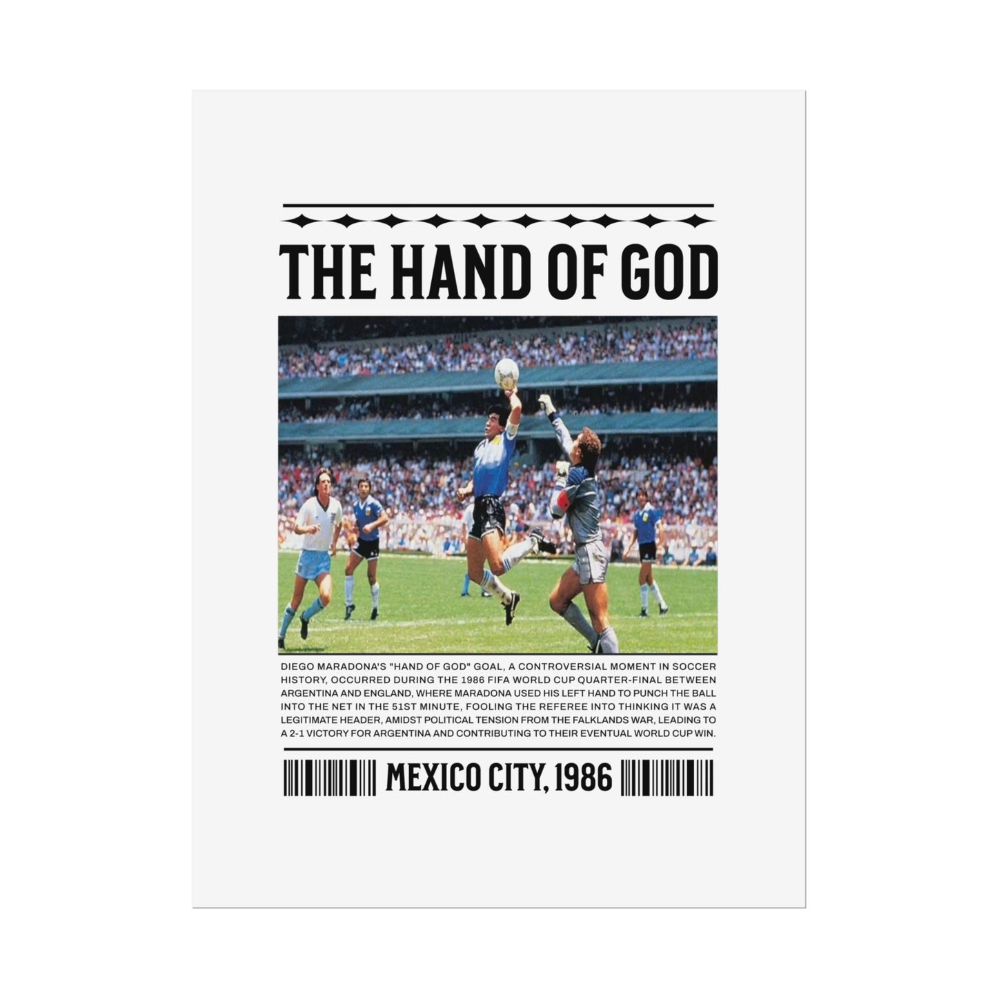 'Hand Of God' Poster