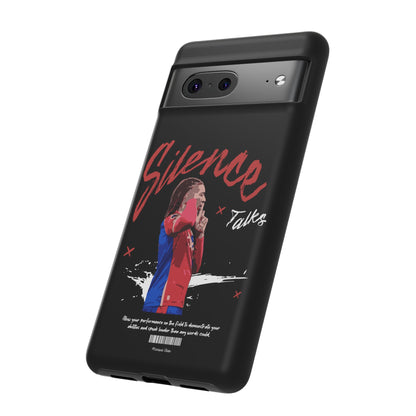 The 'Silence Talks' Phone Case