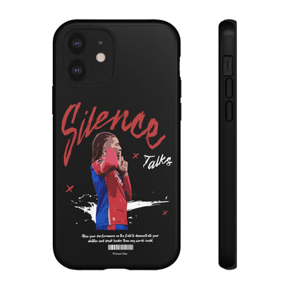 The 'Silence Talks' Phone Case