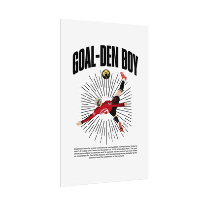 'Goal-Den Boy' Poster