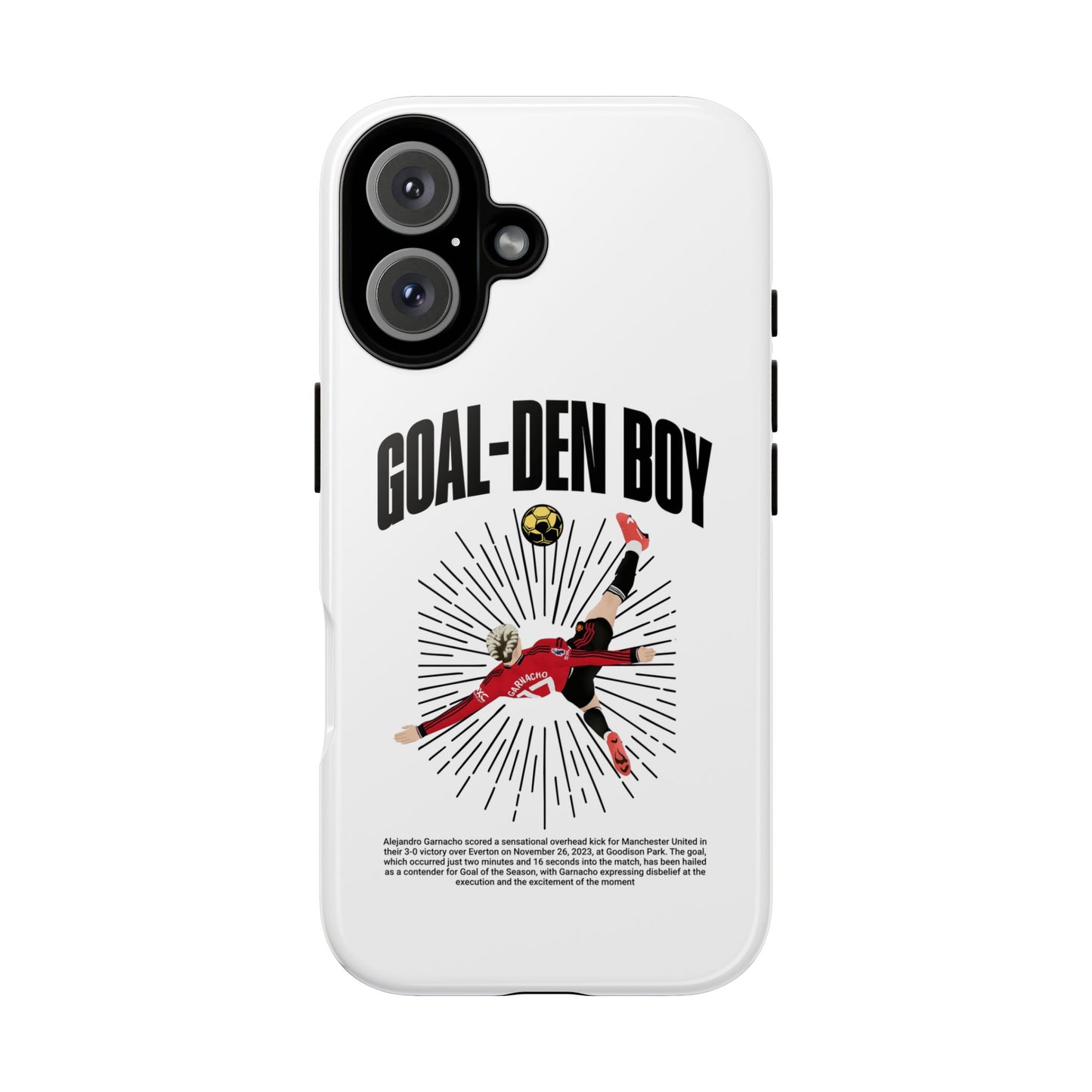 The 'Goal-Den Boy' Phone Case