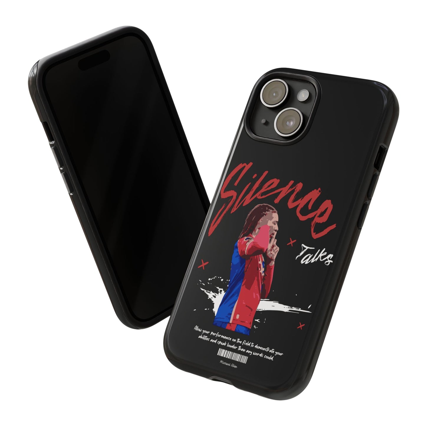 The 'Silence Talks' Phone Case